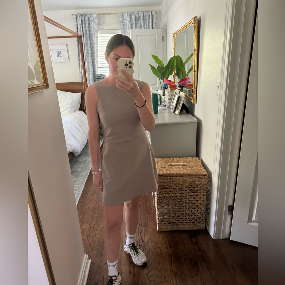 Abercrombie YPB sculptLUX Slash Mini Dress